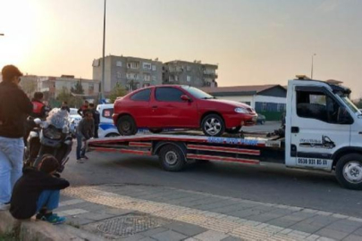 Polisler peşindeyken, Yunus ekibine çarptı! 16 yaşındaki sürücü gözaltında