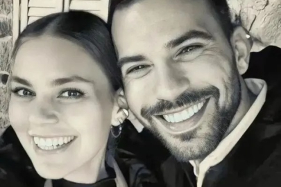 Aslı Enver eşi Berkin Gökbudak ile poz verdi!