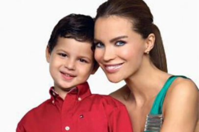 Ebru Şallı’nın oğlu büyüdü, koca delikanlı oldu!