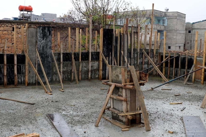 Gaziantep'te yerinde dönüşümde inşaatlar yükseliyor