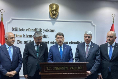Adalet Bakanı Yılmaz Tunç, Osmaniye'de temaslarda bulundu