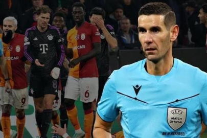 Galatasaray UEFA'ya gitti, o hakemin kariyeri bitti