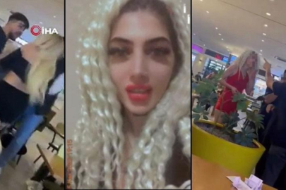 İstanbul'da AVM’de saç saça kavga! Genç kadın sebebini anlattı