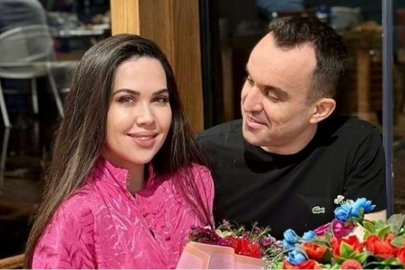 Özlem Öz ve kocasının soba önünde pozu sosyal medyanın diline düştü!