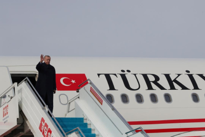 Cumhurbaşkanı Erdoğan Cezayir'e gitti