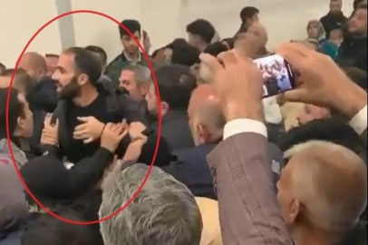 Havalimanında güvenlik görevlileri ile umreden dönenlerin yakınları arasında arbede