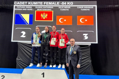 Bursalı Nisanur Çakır Slovenya’dan madalya ile döndü