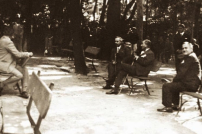 Başöğretmen Atatürk’ün oturduğu bank yeniden Gülhane’de