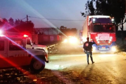 Gazze'ye 100 yardım TIR'ı ulaştı