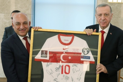 Cumhurbaşkanı Erdoğan, Mehmet Büyükekşi'yi kabul etti