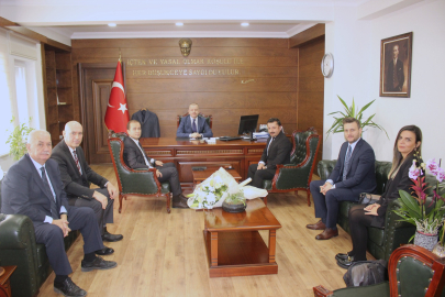 NİLTİMDER'den Bursa Nilüfer Kaymakamı Murat Süzen'e ziyaret