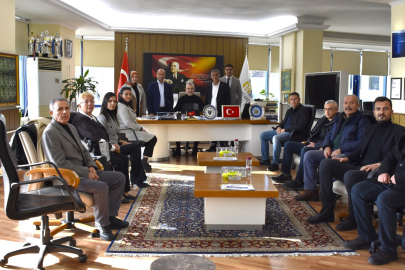 Bursa Karacabeyliler Derneği’nden Başkan Özkan’a ziyaret