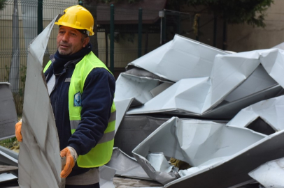 Bursa Yıldırım'da lodosla etkin mücadele