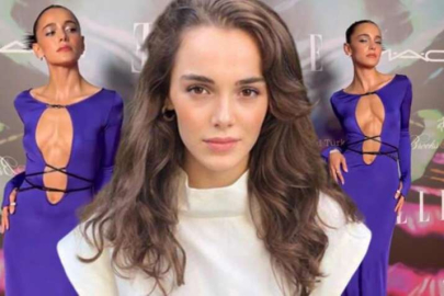 Hafsanur Sancaktutan poz verirken yine şekilden şekile girdi!