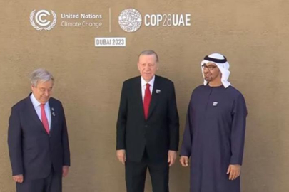 Cumhurbaşkanı Erdoğan Dubai'de İklim Zirvesi'ne katılıyor