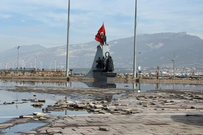 Denizle karanın birleştiği İskenderun'da hayat normale dönüyor