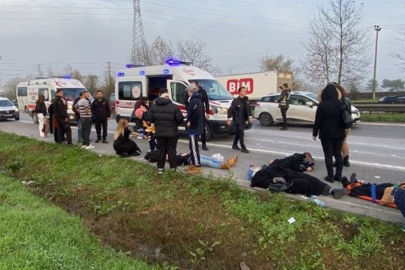 Feci kaza! Ortalık savaş alanına döndü: Onlarca yaralı var...