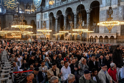 İstanbul'da Filistinliler için dua edildi