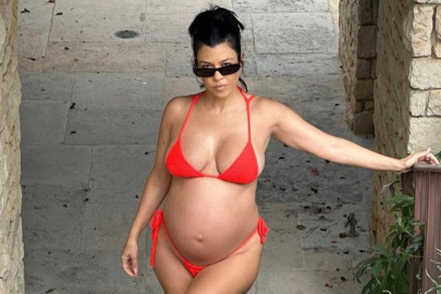 Kourtney Kardashian yeni doğum yapmıştı! Oğlunun plasentasından...