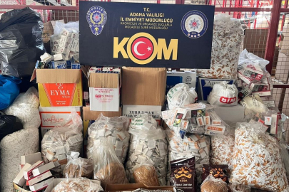 Adana'da kaçakçılık operasyonu: 21 gözaltı