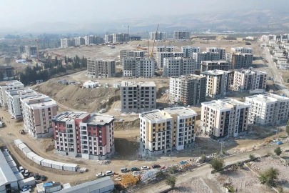 Hatay'da ay sonuna kadar 7 bine yakın konut teslim edilecek
