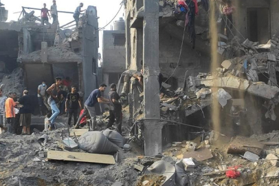 İsrail Gazze'de Cibaliya Mülteci Kampı'nı vurdu! 100'den fazla kişi öldü...