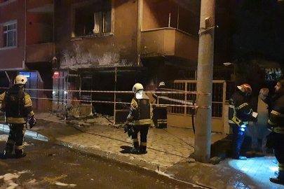 Kocaeli'de yangın: İş yeri kullanılamaz hale geldi