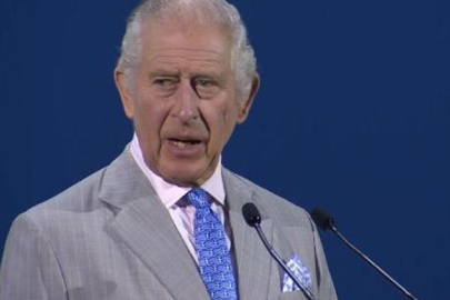 Kral'ın Yunanistan bayraklı kravatı dikkat çekti