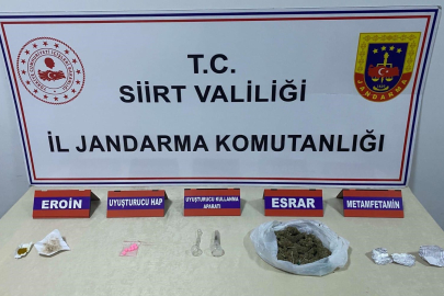 Yol kontrolü sırasında uyuşturucu bulundu: 3 gözaltı