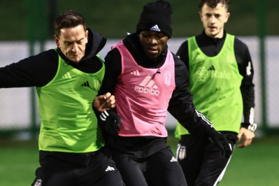 Beşiktaş'ta derbi hazırlıkları başladı