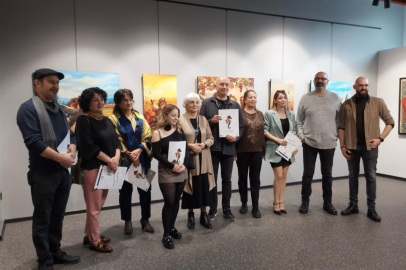 Karma Resim Sergisi Bursa'da sanatseverlerin beğenisine sunuldu