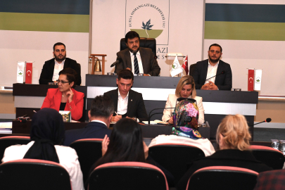 Bursa Osmangazi Belediyesi yılın son meclis toplantısını gerçekleştirdi