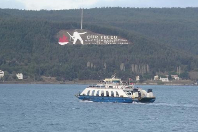 Bozcaada ve Gökçeada'ya yarınki feribot seferlerine fırtına engeli