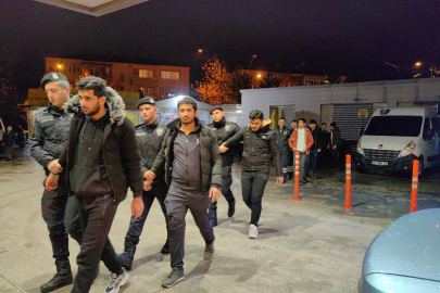 Bursa'da Suriyeli kaçak operasyonu! Çok sayıda kişi yakalandı...