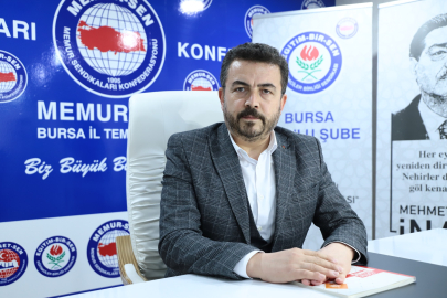 Memur-Sen Bursa İl Temsilcisi Başkan Acar: Sefil bir acizliktir