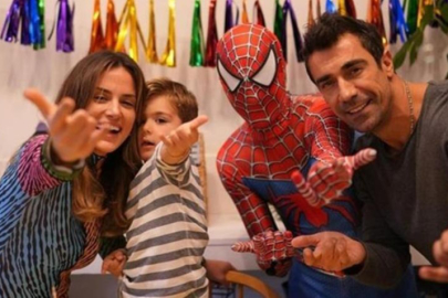 Mihre Mutlu ile İbrahim Çelikkol oğulları Ali için bir araya geldi!