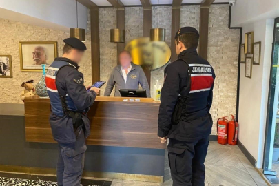 Bursa'da Jandarma’dan günübirlik kiralık ev ve araç firmalarına yönelik huzur uygulaması