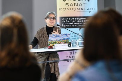 Bursa Nilüfer'de Antroposen çağın sanatını konuştular