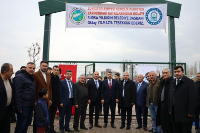 Bursa Yıldırım'dan kardeş ilçeye gençlik parkı