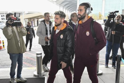 Galatasaray'ın Kopenhag yolculuğu başladı