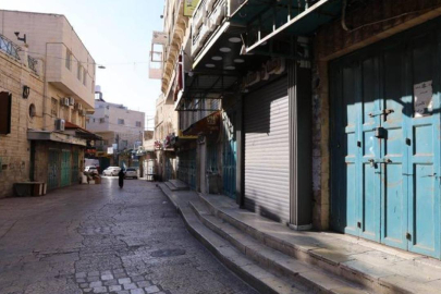 İşgal altındaki Batı Şeria ve Doğu Kudüs'te "Küresel Gazze Grevi"