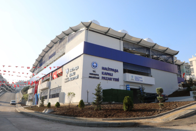 Mudanya Belediyesi kapalı pazar yeri açıldı