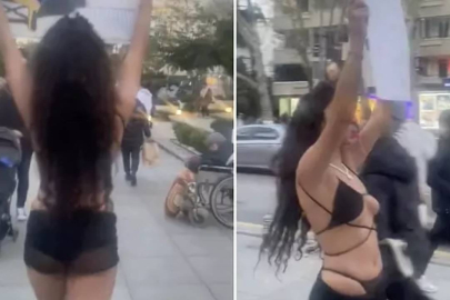 Protestoları gündem olmuştu! Manken Melisa Aydınalp gözaltına alındı! İfadesi ortaya çıktı