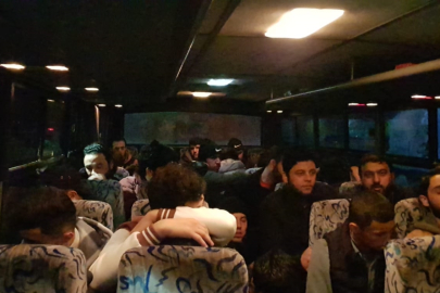 Bursa'da aynı ikamette çok sayıda Suriyeli yakalandı