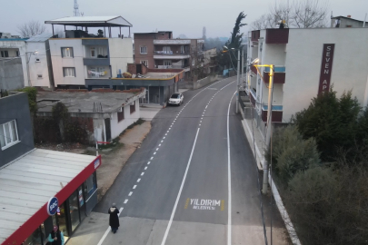 Bursa Yıldırım'da Vakıfköy Caddesi sil baştan yenilendi