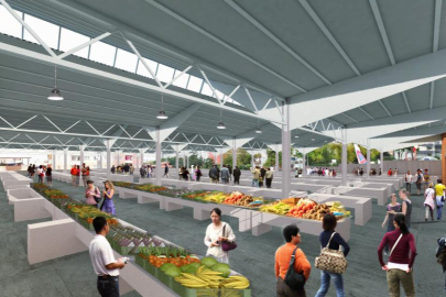 Bursa Yıldırım Bağlaraltı’na modern pazar yeri