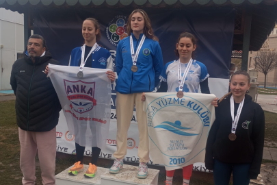 Bursa Büyükşehir Belediyespor Kulübü sporcuları yine kürsüde