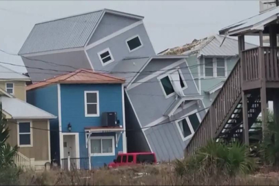 ABD'de fırtına ve kasırgalar su baskınlarına neden oldu