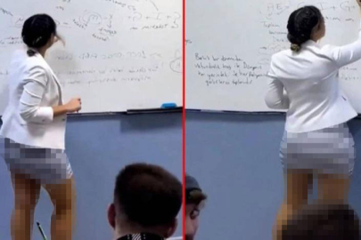 Dekolteli pozlarıyla gündem olan Fidan öğretmenden yeni paylaşım: Manken mi olsam ne yapsam?