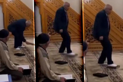 Camide Kur'an'ın üzerine basan adamdan skandal savunma: Elimle ayağımı karıştırdım